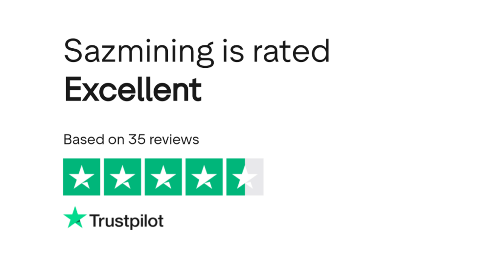 sazmining review company rating trustpilot
